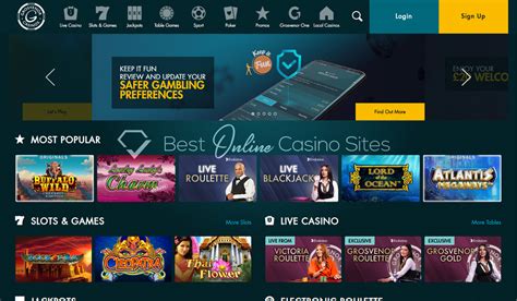 Grosvenor Casino Welcome Bonus .